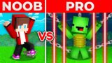 JJ And Mikey NOOB vs PRO The BEST TRAP For A FRIEND in Minecraft Maizen