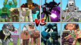 Massive MOB FAMILY TOURNAMENT – Minecraft Mob Battle