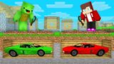 Mikey and JJ Found Buried Cars in Minecraft (Maizen)