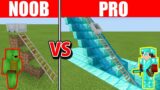 Minecraft NOOB vs PRO:AMUSEMENT PARK BUILD CHALLENGE