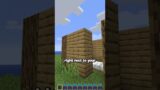 Minecraft Tips for Beginners… #shorts