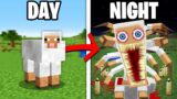 Minecraft but It Gets Scary at Night…