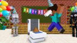 Monster School : HEROBRINE BIRTHDAY – Funny Minecraft Animation