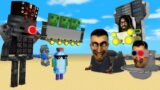 Monster School : SKIBIDI TOILET TITAN VS TITAN MONSTERS & SKIBIDI BOSS – Minecraft Animation
