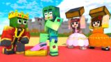 Monster School :  Zombie  x Squid Game Doll Poor Princess  – Minecraft Animation