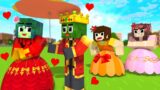 Monster School :  Zombie  x Squid Game Doll Princess Love – Minecraft Animation
