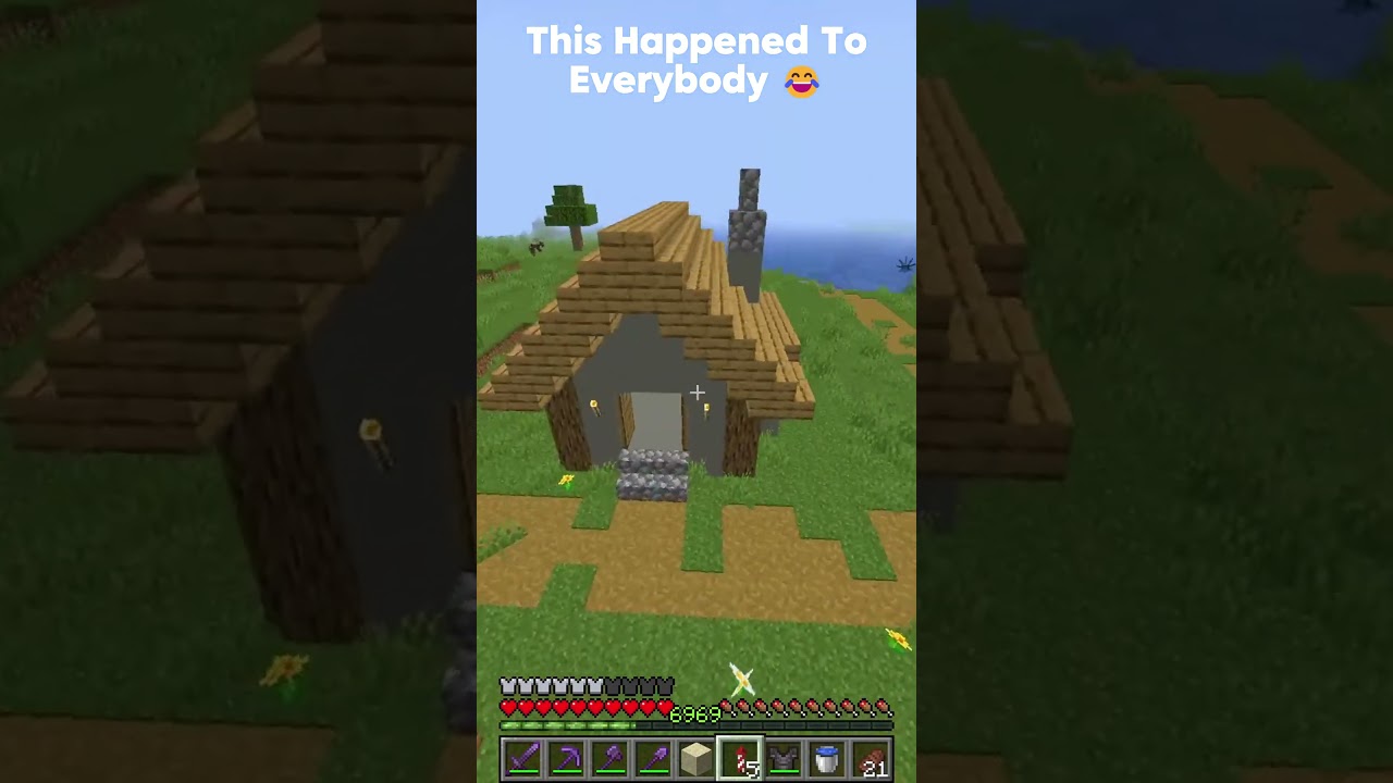 The Most relatable Minecraft moment! #shorts - Minecraft videos