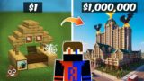 Turning $1 Store Into $1,000,000 Store In Minecraft…