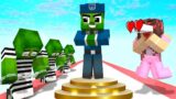 Monster School : Zombie x Squid Game WHO IS THE BEST POLICE? – Minecraft Animation