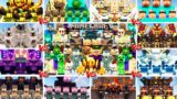 ALL MINECRAFT MOBS vs ALL BOSSES ARMY TOURNAMENT in Minecraft Mob Battle