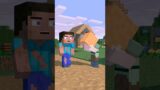 Baby Steve is doing good deeds, let's help him #minecraft #shorts
