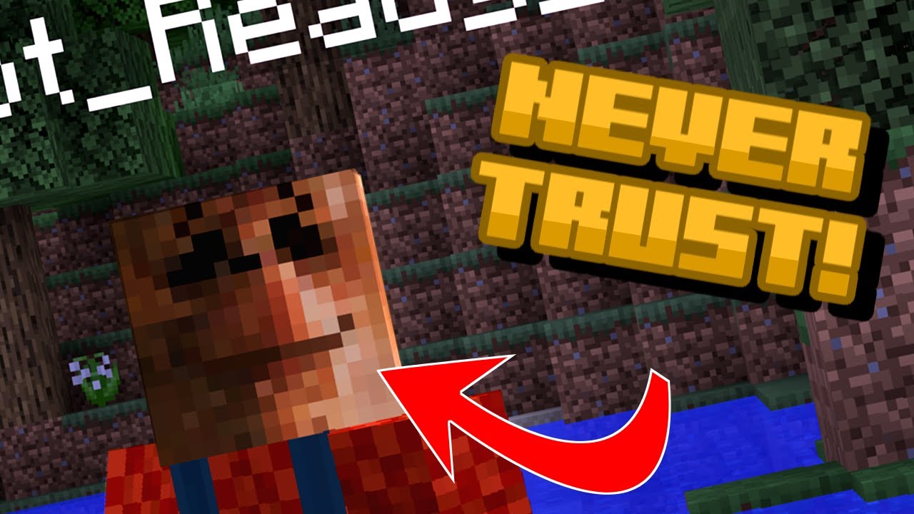 Don't Trust People You Haven't Met! Minecraft Creepypasta - Minecraft ...