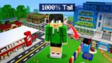 Esoni Got 1000% TALL in Minecraft OMOCITY (Tagalog)