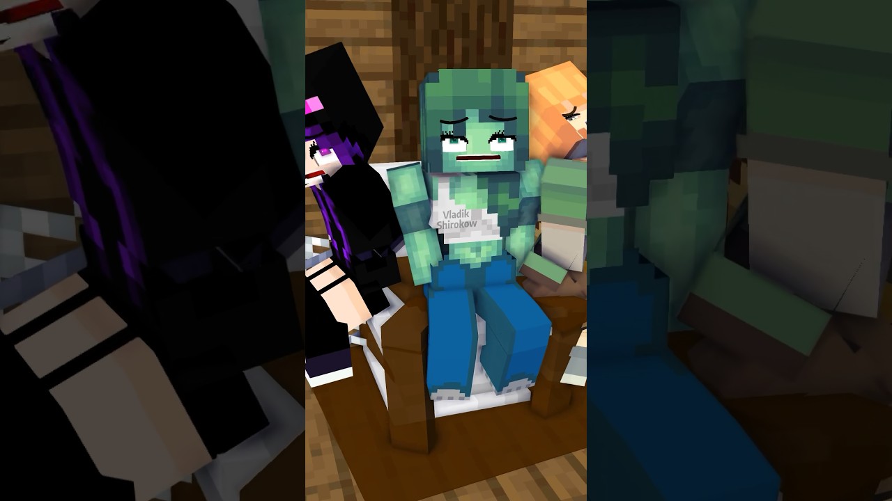 Minecraft Pooping Girls in trouble - Minecraft Animation Monster School - Minecraft videos
