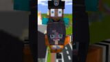 HELP Poor Girl Save to Policeman (Bones – Imagine Dragons) #herobrine #bones #minecraft #shorts