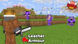 How I Killed The Most Stacked Player In Leather Armour In This Minecraft SMP