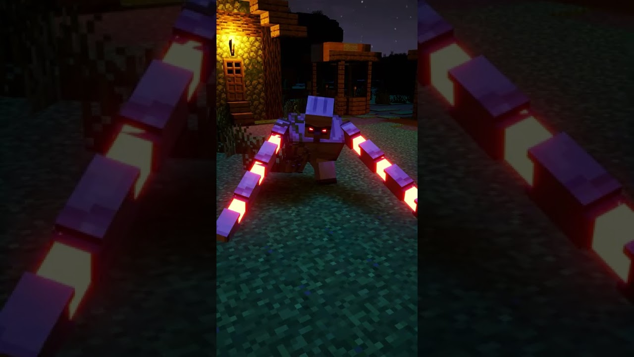 Iron Golem vs Warden Minecraft Animation Short Minecraft videos