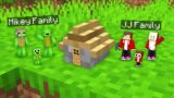 JJ Family and Mikey Family found TINY HOUSE in Minecraft (Maizen)
