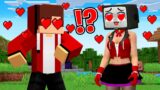 JJ Met JJ TV WOMAN in Village! TV GIRL SAVE JJ! WHAT JJ and MIKEY CHOISE?! in Minecraft – Maizen