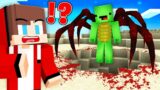 JJ and Mikey Scared with BLOOD MYTHS in Minecraft! – Maizen