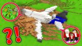 Mikey Family & JJ Family Survive The Airplane CRASH in Minecraft (Maizen)