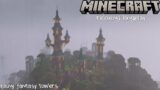 Minecraft Relaxing Longplay – Rainy Jungle – Fantasy Wizard Towers (No Commentary)