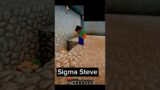 Minecraft Sigma Steve Become Herobrine #minecraft #impossible #reaction #reels #shortvideo