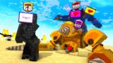 Monster School : TvMan vs DrillMan Fall in Love TvGirl Rank 6974 – Minecraft Animation