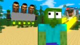 Monster School : ZOMBIE VS TITAN SPEAKER SKIBIDI TOILET & SKIBIDI BOSS – Minecraft Animation