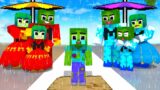 Monster School : Zombie x Squid Game POOR ZOMBIE WANT A FAMILY! – Minecraft Animation