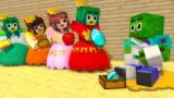 Monster School : Zombie x Squid Game PRINCESS IN LOVE ZOMBIE, BUT SO POOR… – Minecraft Animation