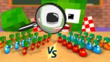 Monster School : Zombie x Squid Game TINY BATTLE (BOYS vs. GIRLS) – Minecraft Animation