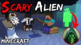 SCARY ALIEN  || PART-1|| MINECRAFT HORROR STORY IN HINDI