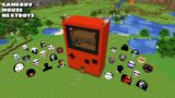 SURVIVAL GAMEBOY HOUSE WITH 100 NEXTBOTS in Minecraft – Gameplay – Coffin Meme