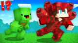 TRAIN EATER Armor Speedrunner vs Hunter : JJ vs Mikey in Minecraft Maizen!