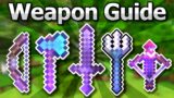 The Ultimate Minecraft 1.20 Weapons Guide – Sword, Bow, Axe, Trident & Crossbow Compared