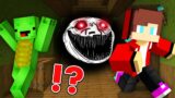 Why Scary MONSTER HEAD Attack JJ and Mikey at Night in Minecraft   Maizen