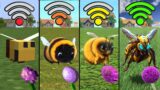bee physics with different Wi-Fi in Minecraft