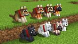 so 8 new dogs were just added into minecraft