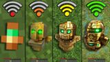 totem of undying with different Wi-Fi in Minecraft