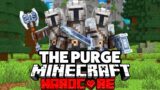 100 Players Simulate a MEDIEVAL PURGE in Minecraft… REMATCH