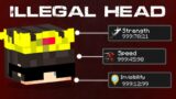 How I Collected The Most ILLEGAL PLAYER HEAD In This Minecraft SMP…