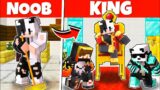 I became KING from SUPER NOOB in Minecraft..