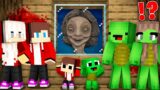 JJ and Mikey Family HIDE From Scary TEACHER LITTLE NIGHTMARES – in Minecraft Maizen!