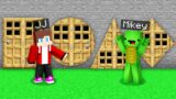 JJ and Mikey Found NEW DOORS of ALL FORMS : TRIANGLE vs ROUND vs ROMB vs SQUARE in Minecraft Maizen!