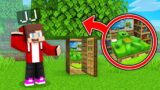 JJ and Mikey Found SECRET TREE BASE – Maizen Parody Video in Minecraft