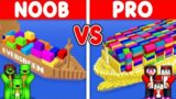 Mikey Family & JJ Family – NOOB vs PRO : CARGO SHIP Build Challenge in Minecraft