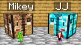 Mikey Poor vs JJ Rich HOUSE INSIDE WORKBENCH Survival Battle in Minecraft (Maizen)