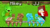 Mikey vs JJ TINY VILLAGE Survival Battle in Minecraft (Maizen)
