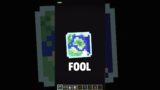 Minecraft But It's APRIL FOOL Update #minecraft #shorts #funny